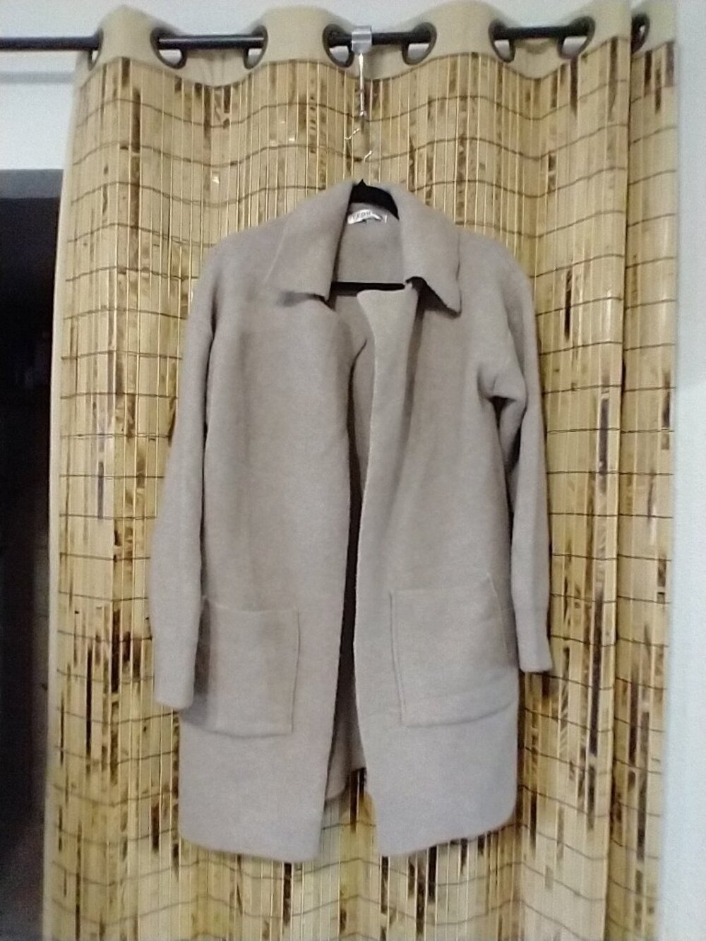 Christopher & Banks Crewneck Single-Button Closure Knit Cardigan Sweater Large